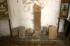 Saxon crosses, Breedon on the Hill church © Leicestershire County Council Saxon crosses, Breedon on the Hill church © Leicestershire County Council