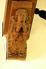 Angels, Newbold Verdon church © Leicestershire County Council Angels, Newbold Verdon church © Leicestershire County Council