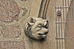 Pig-like carving, Rothley church  © Leicestershire County Council