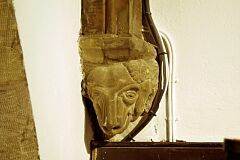 Corbel, Shepshed church © Leicestershire County Council Corbel, Shepshed church © Leicestershire County Council