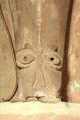 Stylised beast, Swithland church © Leicestershire County Council Stylised beast, Swithland church © Leicestershire County Council
