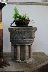 Font, St Peter's Church, Tilton on the Hill © Leicestershire County Council Font, St Peter's Church, Tilton on the Hill © Leicestershire County Council