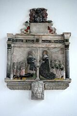 Memorial tablet (1638), St Peter's Church, Tilton on the Hill © Leicestershire County Council Memorial tablet (1638), St Peter's Church, Tilton on the Hill © Leicestershire County Council