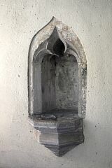 Niche, St Peter's Church, Allexton © Leicestershire County Council Niche, St Peter's Church, Allexton © Leicestershire County Council