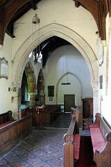 Chancel arch, St Peter's Church, Allexton © Leicestershire County Council Chancel arch, St Peter's Church, Allexton © Leicestershire County Council