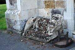 Stone lion, St Peter's Church, Allexton © Leicestershire County Council Stone lion, St Peter's Church, Allexton © Leicestershire County Council