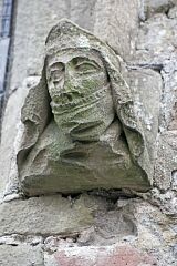Female carved head, St Bartholomew's Church, Foston © Leicestershire County Council Female carved head, St Bartholomew's Church, Foston © Leicestershire County Council