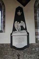 C18 monument, St Mary's Church, Barkby © Leicestershire County Council C18 monument, St Mary's Church, Barkby © Leicestershire County Council