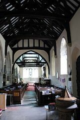 Nave, All Saints Church, Thurcaston  © Leicestershire County Council
