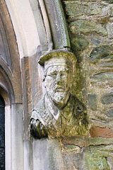 Hugh Latimer carved label stop, All Saints Church, Thurcaston © Leicestershire County Council Hugh Latimer carved label stop, All Saints Church, Thurcaston © Leicestershire County Council