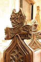Bench end © Leicestershire County Council Bench end © Leicestershire County Council