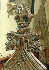 Bench end © Leicestershire County Council Bench end © Leicestershire County Council