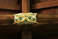 Carved roof boss  © Leicestershire County Council