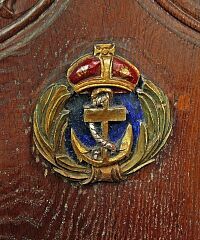Naval insignia  © Leicestershire County Council