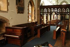 View from the altar  © Leicestershire County Council