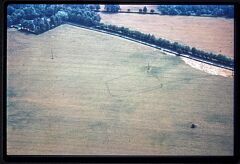 Enclosure and ditch cropmarks, Hall Fields © Leicestershire County Council Enclosure and ditch cropmarks, Hall Fields © Leicestershire County Council