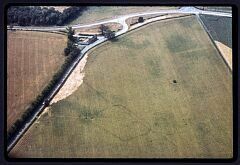 Linear feature and enclosure, Hall Fields © Leicestershire County Council Linear feature and enclosure, Hall Fields © Leicestershire County Council
