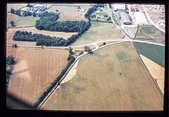 Linear feature and enclosure, Hall Fields © Leicestershire County Council Linear feature and enclosure, Hall Fields © Leicestershire County Council