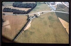 Enclosure and linear feature, Hall Fields © Leicestershire County Council Enclosure and linear feature, Hall Fields © Leicestershire County Council