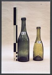 Finds from Wistow ice house (1977) © Leicestershire County Council Finds from Wistow ice house (1977) © Leicestershire County Council