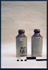 Finds from 'Wistow Hall ice house' © Leicestershire County Council Finds from 'Wistow Hall ice house' © Leicestershire County Council
