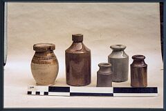 Finds from 'Wistow Hall ice house' © Leicestershire County Council Finds from 'Wistow Hall ice house' © Leicestershire County Council