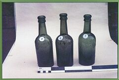 Finds from Wistow ice house (1977) © Leicestershire County Council Finds from Wistow ice house (1977) © Leicestershire County Council