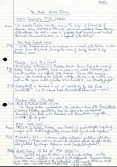 Notes on Peckleton moat © Leicestershire County Council Notes on Peckleton moat © Leicestershire County Council