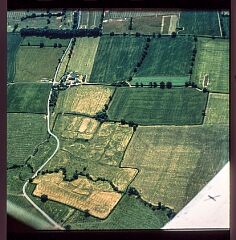 Hamilton deserted medieval village from the air © Leicestershire County Council Hamilton deserted medieval village from the air © Leicestershire County Council