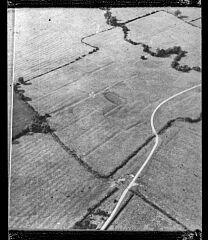 Hamilton deserted medieval village from the air © Leicestershire County Council Hamilton deserted medieval village from the air © Leicestershire County Council